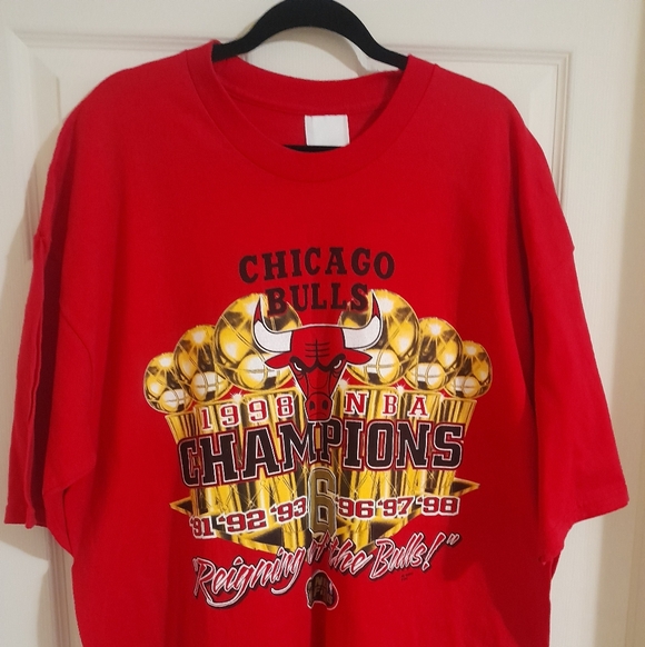 Jordan Other - Jordan Red Chicago Bulls Champions Jersey